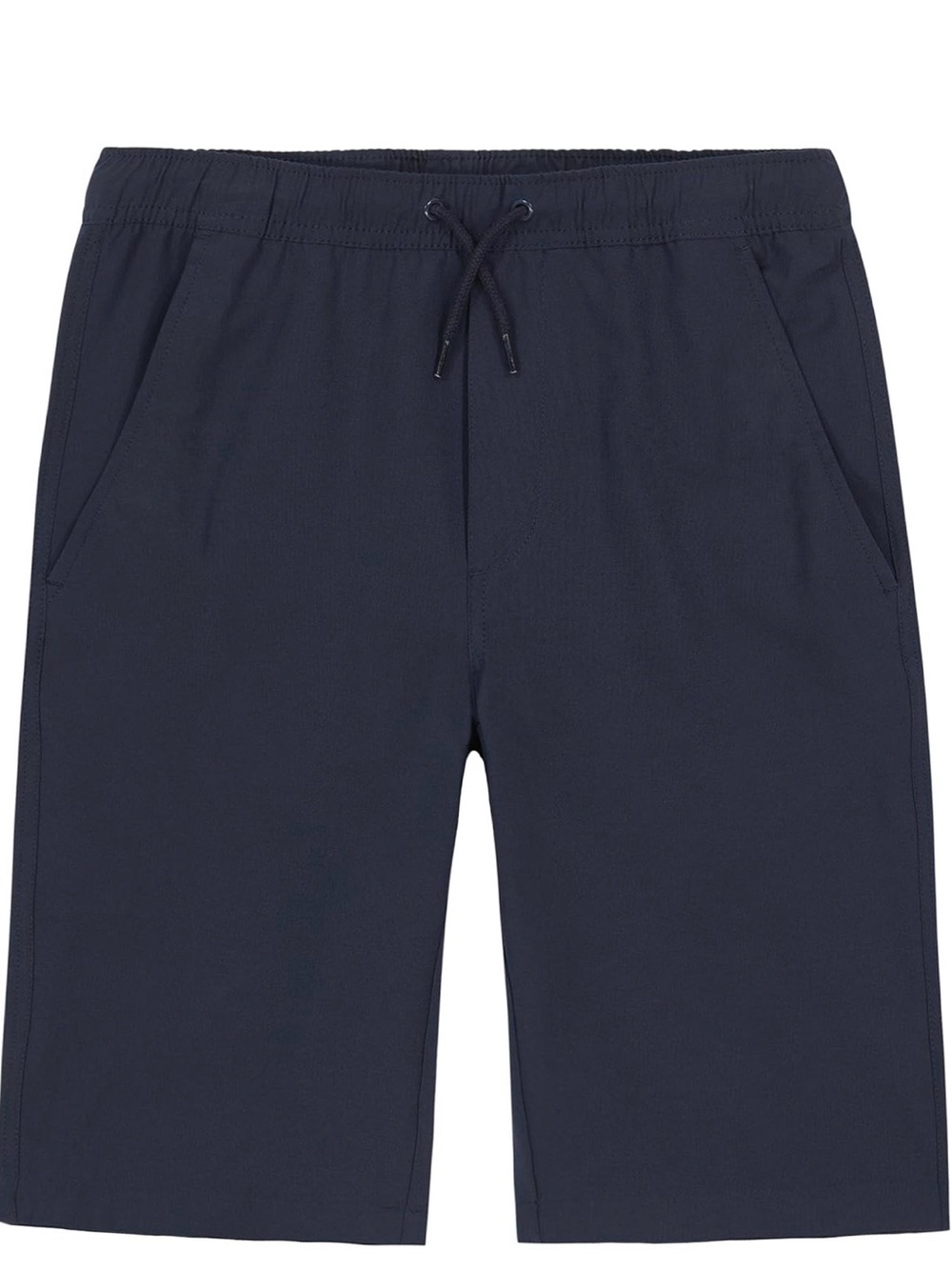 Nautica Boys Navy Drawstring Elastic-Waist Shorts